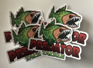 Predator Tackle Stickers